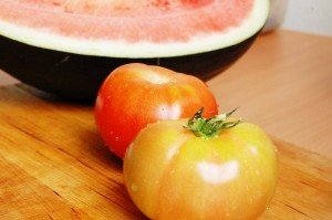 tomate melancia treinos academia saude